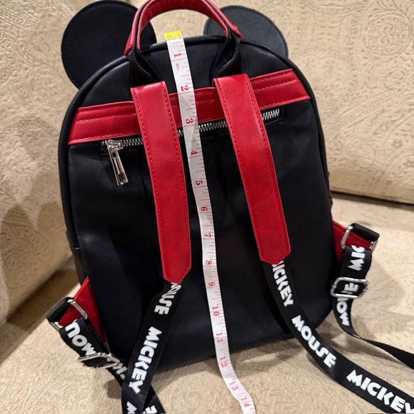 Disney Black and White Mickey Mouse Backpack